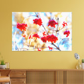 Arrowwood Berries Leinwanddruck (Insitu (Wohnzimmer))