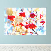 Arrowwood Berries Leinwanddruck (Insitu (Holzboden))