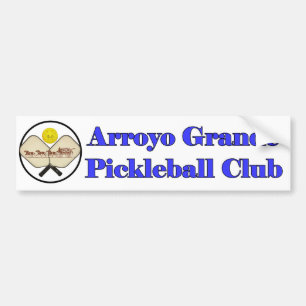 Arroyo Grande Pickleball Verein-Autoaufkleber Autoaufkleber