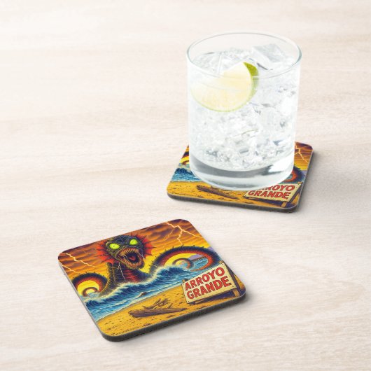 ARROYO GRANDE - "SCHLAF DER BÜCHER". GETRÄNKEUNTERSETZER (Rechte Seite)