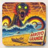 ARROYO GRANDE - "SCHLAF DER BÜCHER". GETRÄNKEUNTERSETZER (Vorderseite)