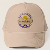 Arroyo großer Pickleball Verein-Hut Truckerkappe (Vorderseite)