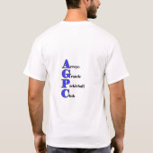 Arroyo großer Pickleball Verein T-Shirt (Rückseite)