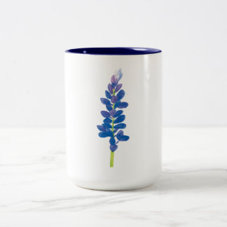 Arroyo-Lupine-Aquarell Zweifarbige Tasse
