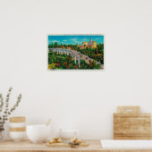 Arroyo Seco Bridge, Colorado Street Bridge Poster (Küche)