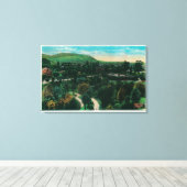 Arroyo Seco Grounds in Pasadena, CA Leinwanddruck (Insitu (Holzboden))