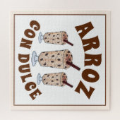 Arroz con Dulce Puerto Rico Coconut Rice Pudding Puzzle (Horizontal)