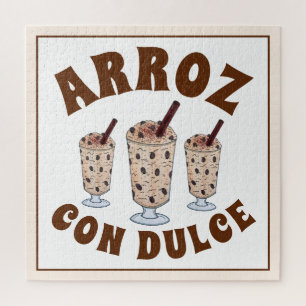 Arroz con Dulce Puerto Rico Coconut Rice Pudding Puzzle