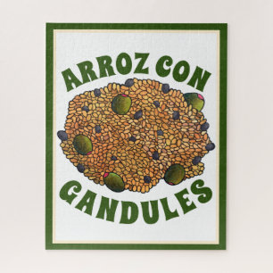 Arroz con Gandules Puerto Rico Puzzle