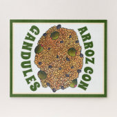 Arroz con Gandules Puerto Rico Puzzle (Horizontal)