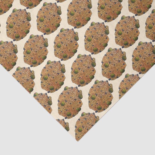 Arroz con Gandules Puerto Rico Seidenpapier (Ausschnitt)