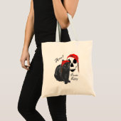 Arrr! Black Cat Pirate Kitty Tragetasche (Vorderseite (Produkt))