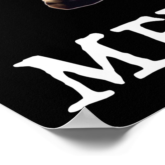 Arrr! Das ist winzig! Pirate Cat Poster (Ecke)