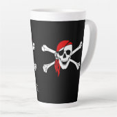 ARRR Matey CustomPirate Skull Crossbone Tasse (Rechte Ecke)