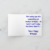 Arrr matey, Happy Birthday Karte (Innenseite)