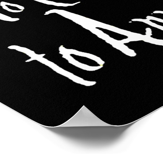 Arrr Pirate Poster (Ecke)