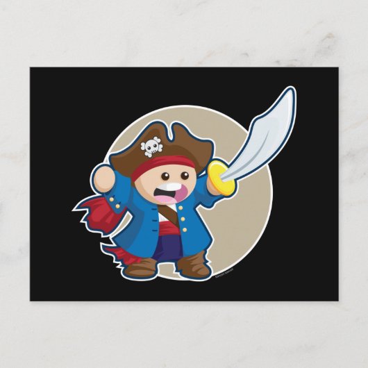 Arrr! Postkarte (Vorderseite)