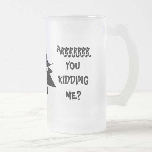 ARRRORD DU MIR KIND? Mattierte Tasse (Rechts)