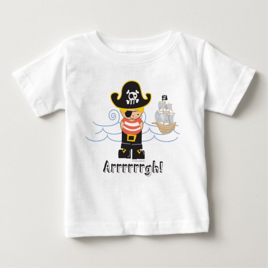 Arrrrr Piraten Baby T-shirt (Vorderseite)