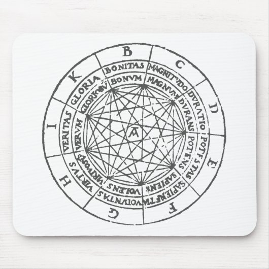 ARS-Magna Ramon-Llull Mousepad (Vorne)
