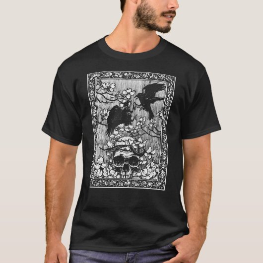 Ars Memoria - Canto IX - Weiße Linie T-Shirt (Vorderseite)