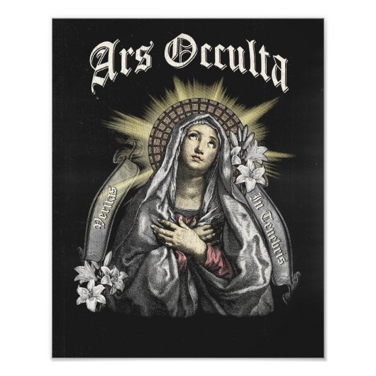 Ars Occulta - Gothic Design Fotodruck (Vorne)