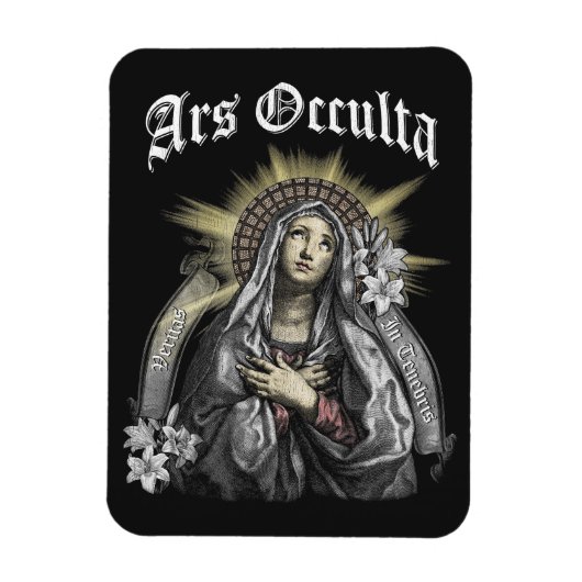 Ars Occulta - Gothic Design Magnet (Vertikal)