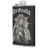 Ars Occulta - Gothic Streetwear Design Flachmann (Links)