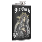 Ars Occulta - Gothic Streetwear Design Flachmann (Rechts)