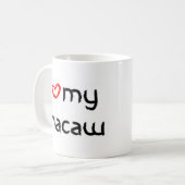 Arschherz Kaffeetasse (Vorderseite Links)