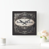 Arsen & Alte Spitzen Viktorianisch Quadratische Wanduhr (Zuhause)