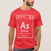 Arsen-Element (weiß) T-Shirt (Vorderseite)