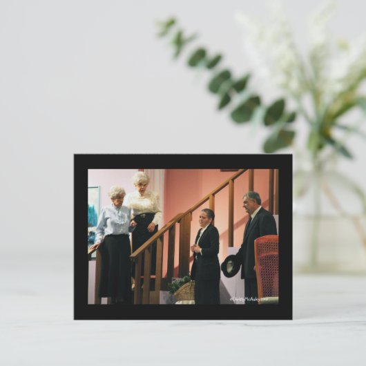 Arsen und Alte Spitzen Postkarte (Stehend Vorderseite)