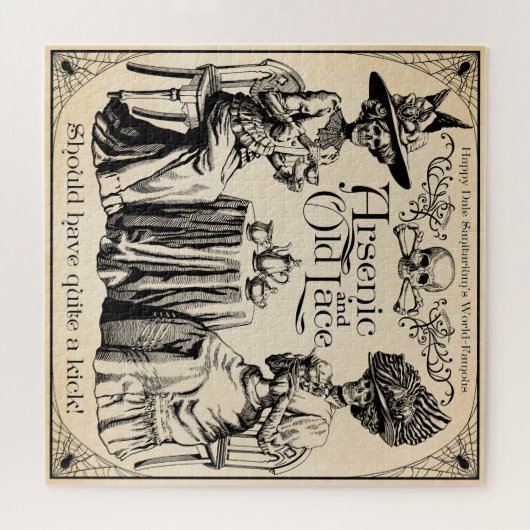 Arsen und Alte Spitzen Puzzle (Horizontal)