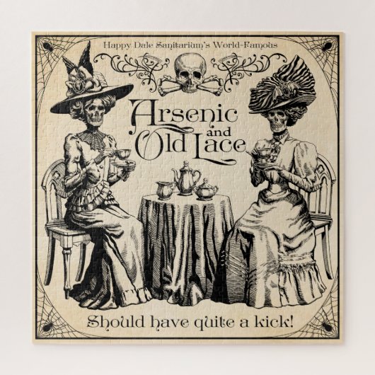 Arsen und Alte Spitzen Puzzle (Vertikal)