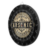 Arsen-Vintag-Style-Giftsiegel Dartscheibe (Vorderseite rechts)