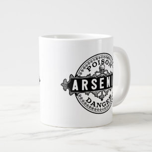Arsen-Vintag-Style-Giftsiegel Jumbo-Tasse