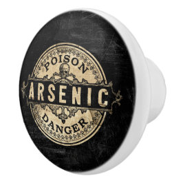 Arsen-Vintag-Style-Giftsiegel Keramikknauf