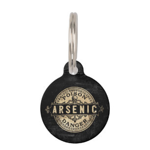 Arsen-Vintag-Style-Giftsiegel Tiernamensmarke