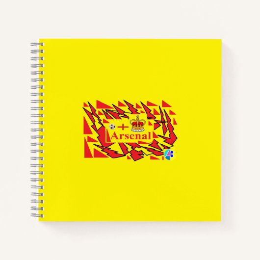 Arsenal 11 Spiralnotizblock Notizblock (Vorderseite)