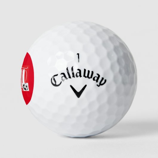 Arsenal 17 Arya Bàhram Golfbälle (Logo)