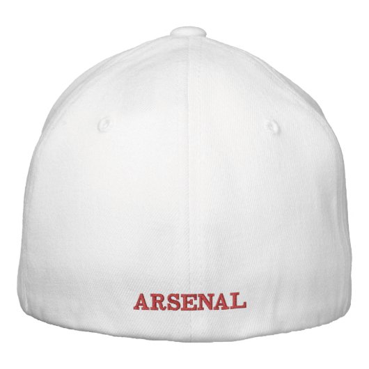 Arsenal Bestickte Baseballkappe (Rückseite)