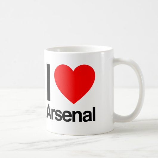 Arsenal der Liebe Kaffeetasse (Rechts)