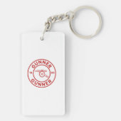 Arsenal Gunner Schlüsselanhänger (Rückseite)