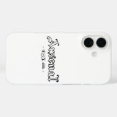 Arsenal Retro Case-Mate iPhone Hülle (Rückseite (Horizontal))