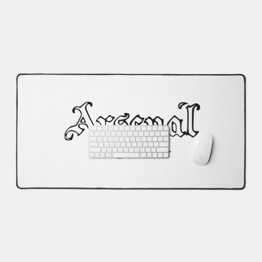 Arsenal Retro Schreibtischunterlage (Tastatur & Maus)