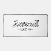 Arsenal Retro Schreibtischunterlage (Vorderseite)