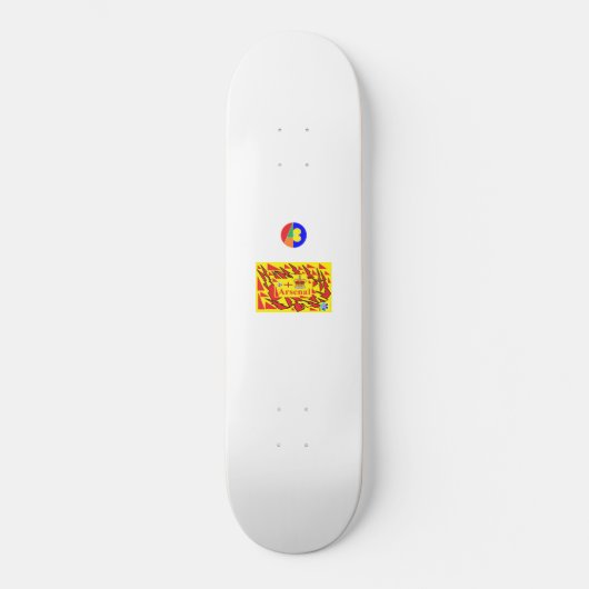 Arsenal Skateboard (Vorderseite)