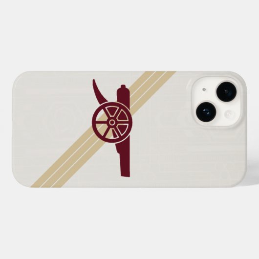 Arsenal-Telefongehäuse Case-Mate iPhone Hülle (Rückseite (Horizontal))