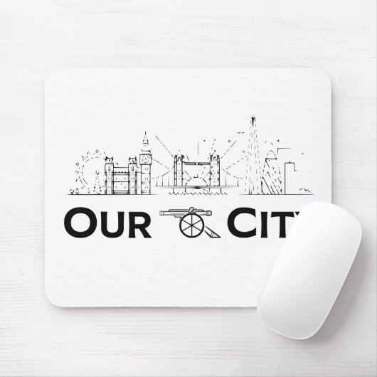 Arsenal Unsere Stadt Mousepad (Mit Mouse)